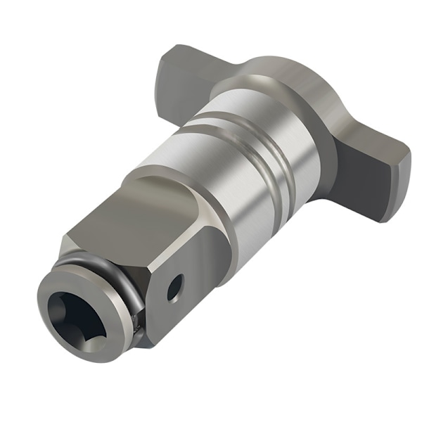2 Pak  Udskiftnings-Impact Block  Ambolt Nøgle Stift Driver Spindel Hammer Elektrisk Børsteløs Adapter Spændeskaft