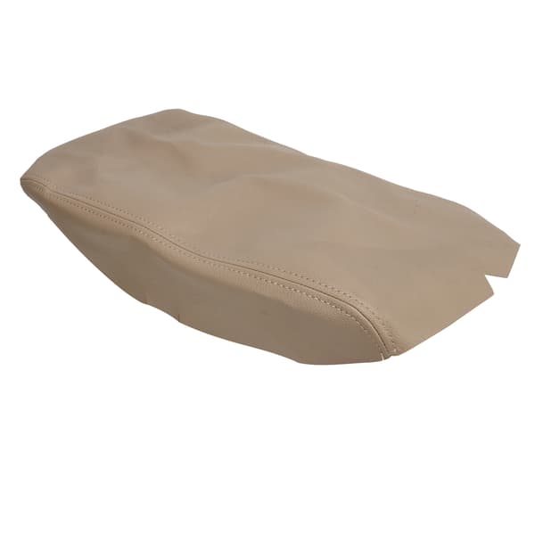 Armlænslåg Syntetisk Læder Midterkonsol Armlænsboks Etui Beskyttelse til Highlander 2008-2013 Beige