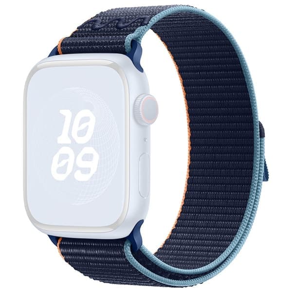 Apple Watch Universal Watch Strap Nylon Strap 41mm 40mm 38mm Dark Navy Blue Blue blue