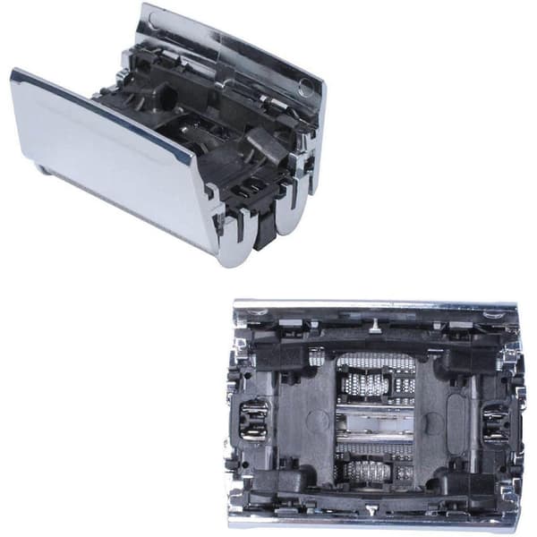 2x Erstatningshodeblad 52s for Serie 5 5050 5070 5090 5040 5020 5030 Barberhode