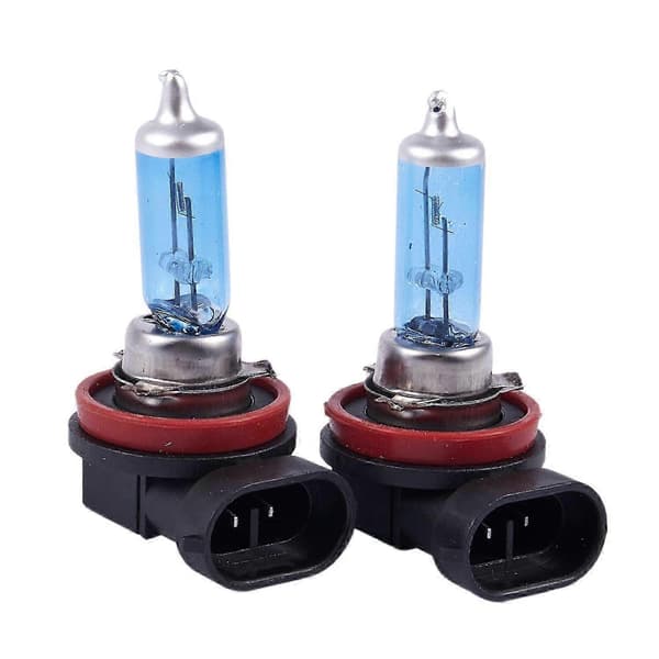 2 stk H11 100W Superhvite Xenon Halogenpærer