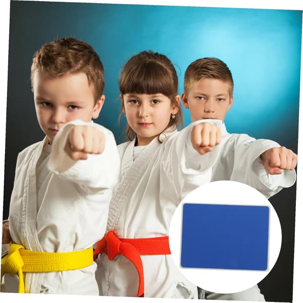 Taekwondo øvelsesbrett for barn og nybegynnere, blå -