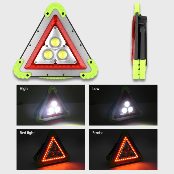 1 stk. multifunktionelt LED trafikadvarselslys konstruktion