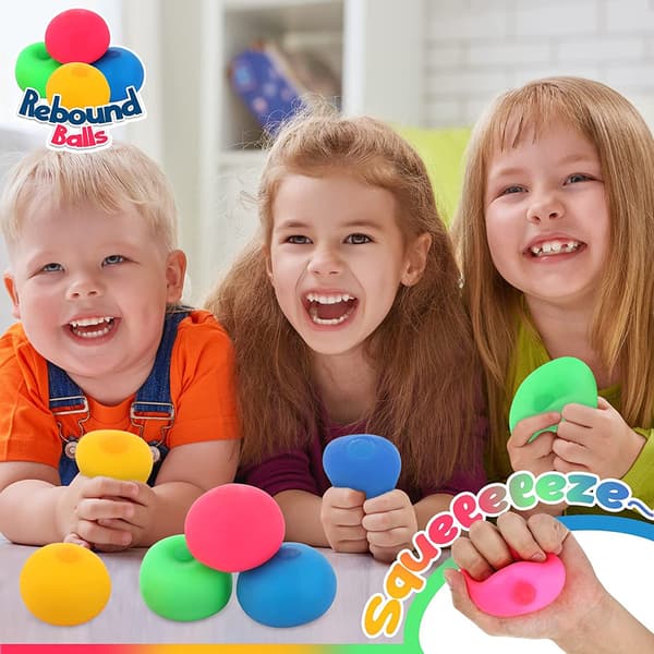 BOLL STRESS STRETCHY 7CM - Perfekt Grön Grön