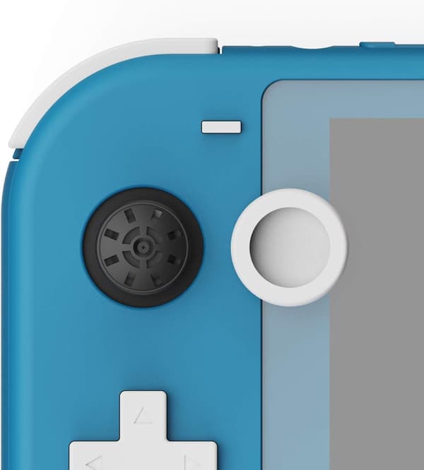 Hvit - Erstatningsjoystick-hetter for Nintendo Switch og Switch OLED (Reservedeler)