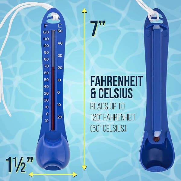Pooltermometer Badtermometer Flydende termometer