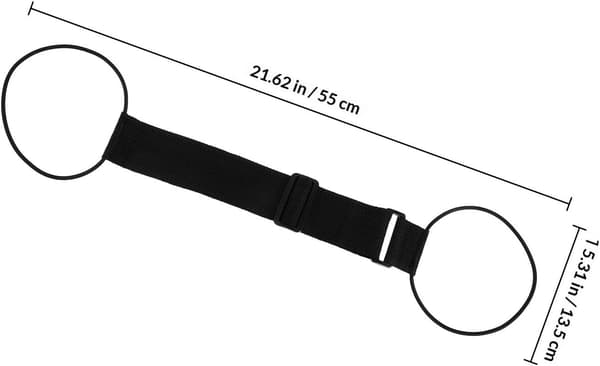 2 st elastiska bagageremmar av polypropen för resväskor och resväskor justerbar monteringsrem säker resa enkel organisation resebagage -