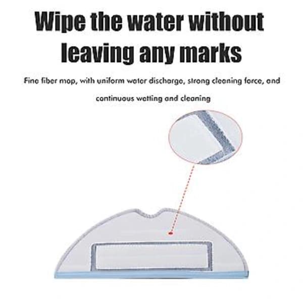 Microfiber Mopping Cloths for Enhanced Cleaning, High-Performance Cleaning Pads for Your Robot Vacuum Accessories, Roborock Mop Replacement Pads
