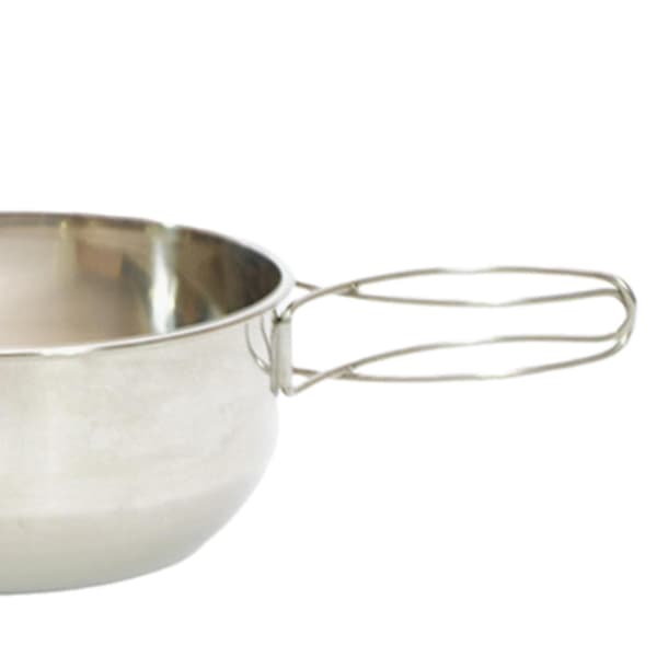 Campingbolle Multifunksjonell med Sammenleggbart Håndtak for Grilling, Reise, Fiske