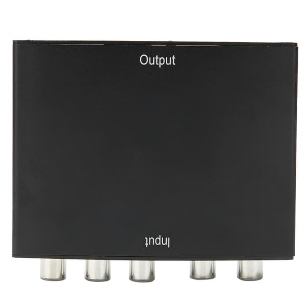 YPBPR til High Definition Multimedia Interface-konverter Video Audio 1080P computertilbehør 100-240VEU-stik