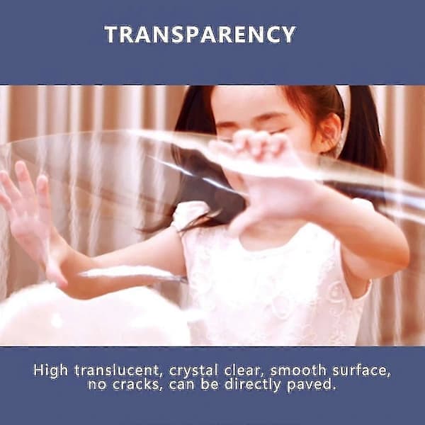 Waterproof PVC Transparent Tablecloth Transparent Desk Pad Protective Mat