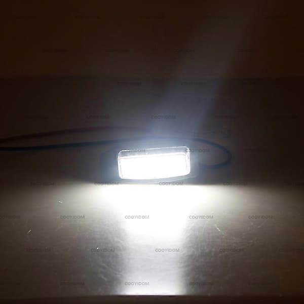 LED-nummerpladelys til Mitsubishi OUTLANDER XL(CW) 2006-2012 Til Lancer Sportback 2008~2012 Vedligeholdelse af køretøjer, pleje og D [DB] 1 par 1pair