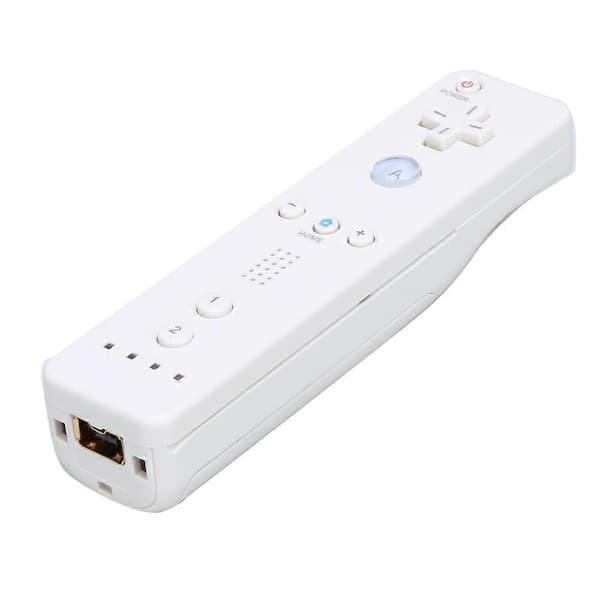 Fjernkontroll Motion Videospillfjernkontroll for Wii / Wii U Videospillkontroller Gamepad Erstatning_Kvalitetsgaver Hvit White