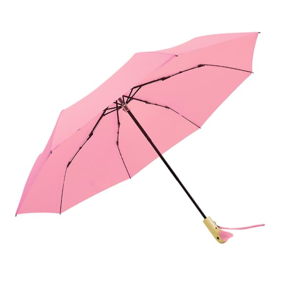 Sun Rain Paraplyer Kompakt Paraply Rejseparaply Holdbart Sammenfoldeligt Paraply Rosa