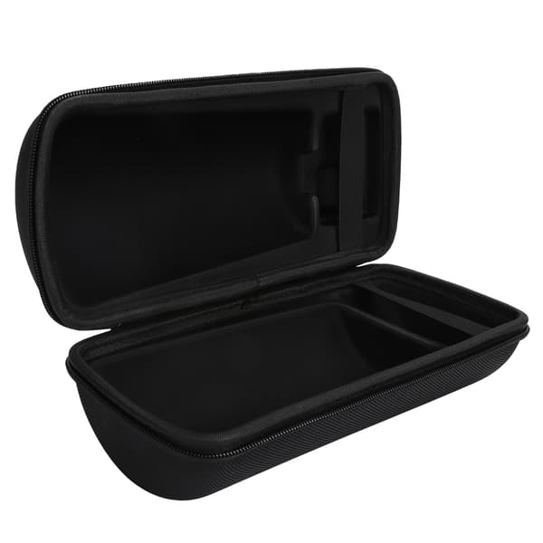 Wireless Speaker Protective Case Portable Storage Bag with Adjustable Strap for Revolve II (Black)