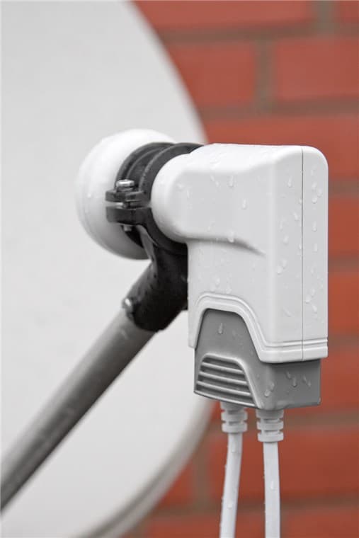 Universal Twin LNB Grå, Vit