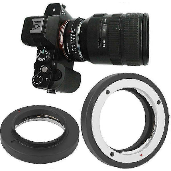 Professionel adapter til montering af Minolta MC MD objektiver på Nikon NF AI AIS DSLR kameraer