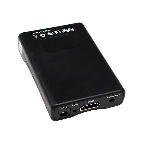 Scart til -kompatibel omformer Scart til -kompatibel omformer Multifunksjonell videokonverterer, B