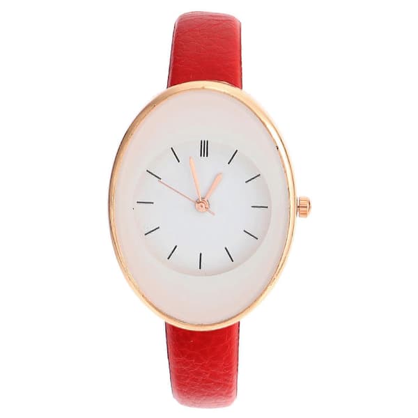 Elegant armbåndsur Trendy armbåndsur til kvinder Læderremur