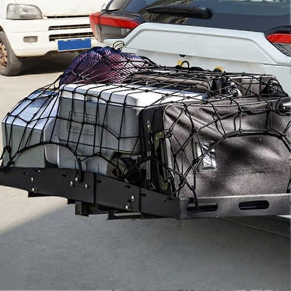 Lastnet til pickup-lad, elastisk net holder små og store laster strammere [DB]