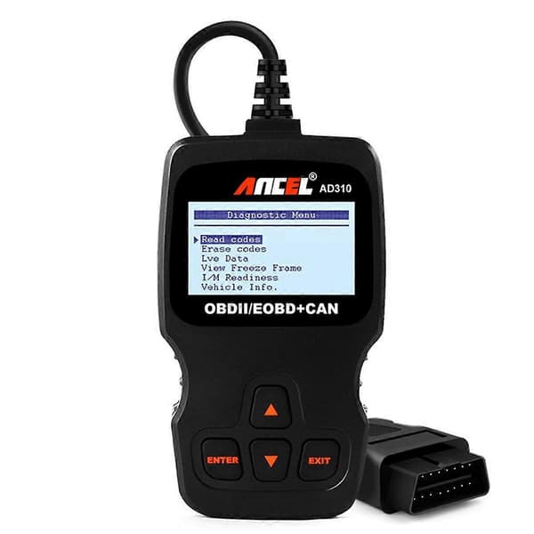 AD310 Bilmotor OBD II Skanner Dekoder Bil Diagnostikkverktøy
