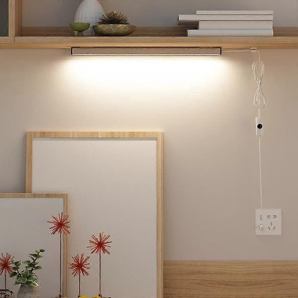 LED underskabsbelysning, 30 cm lysrampe, hvid 6000K