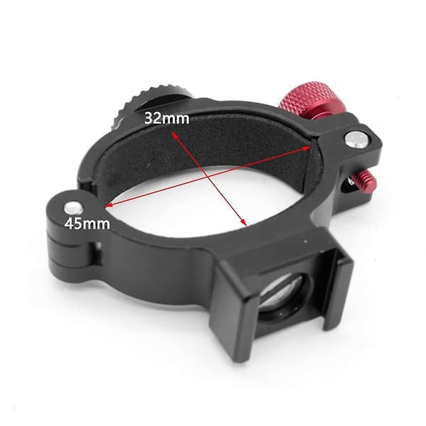 For Osmo2 Clip Tilbehør Utvidelsesring Stativ Fylllys Mikrofon Mobil 3 Utvidelsesfeste