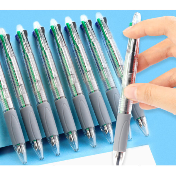 4 Originalfärger Infällbar Kulspetspenna Medium Point (0,7 mm)