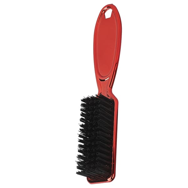Men's Beard Styling Comb Beard Care Brush Haircut Styling Comb Handle Multifunctional Brush Red