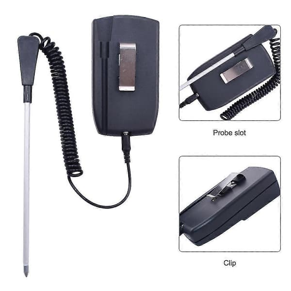 Split Soil pH Meter Soil Moisture Illumination Meter Soil pH Tester Garden Tool