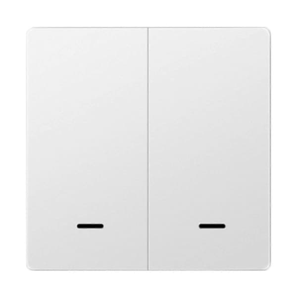 Tuya Zigbee Smartbryter Stemme Intelligent Kontrollbryter Nøytral Ledning 2 Brytere Hvit