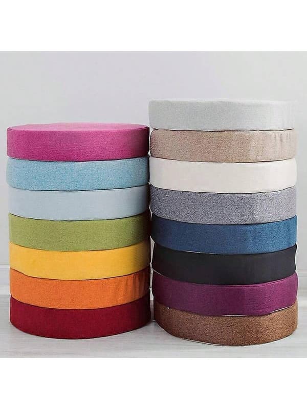 High-Density Foam Seat Cushion, 50x50x5cm Lightweight & Comfortable (Light Gray) Light gray
