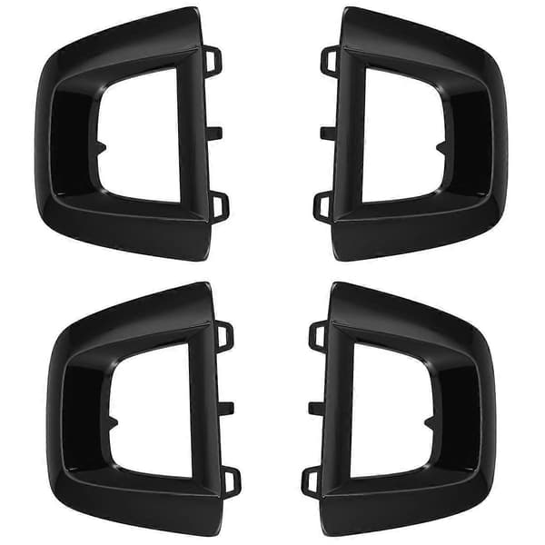 4 stk. sorte frontspoiler-sider til kofanger 2538856300 2538856400 2538856700 2538856800 til X253 C253