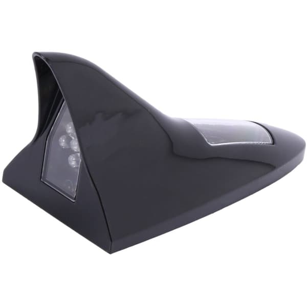 Solcelledrevet LED-strobelys baklys Spoiler Antikollisjonsvarsel Bilstyling Antenne