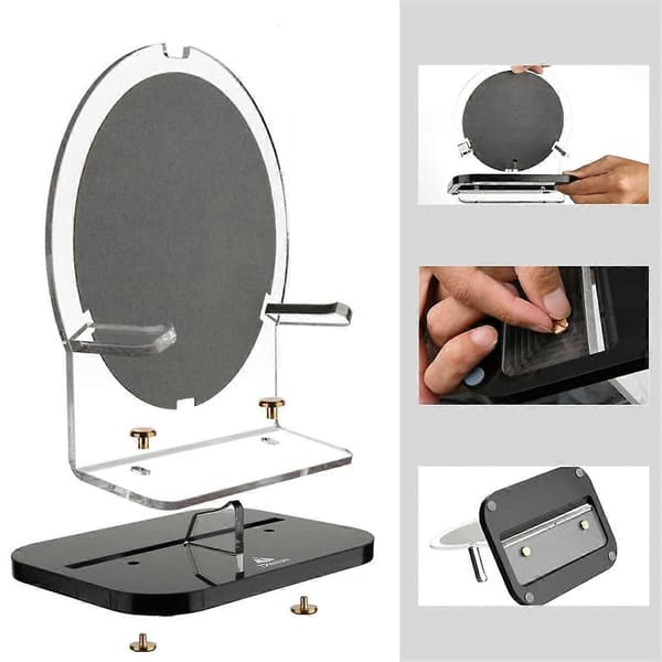 Speaker Mount Desk Stand Holder with Scratch-Resistant Flannel for Beoplay A1/Beosound A1 2nd Speaker