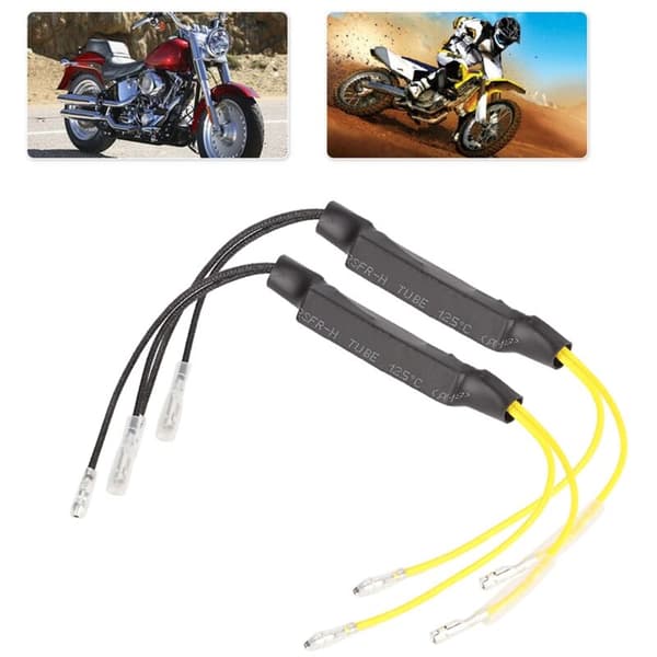 1 par 21W LED blinklys motstand blinklysdekoder for motorsykkelbruk