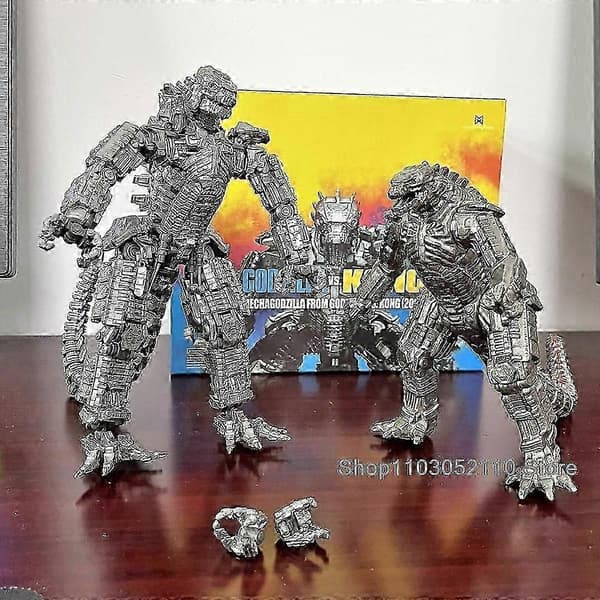 1/12 skala Mechagodzilla vs Kong modelfigur - Godzilla film samlerlegetøj