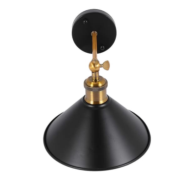 Industriel væglampe E27 base Retro loft LED væglamper trapper badeværelse jern væglamper