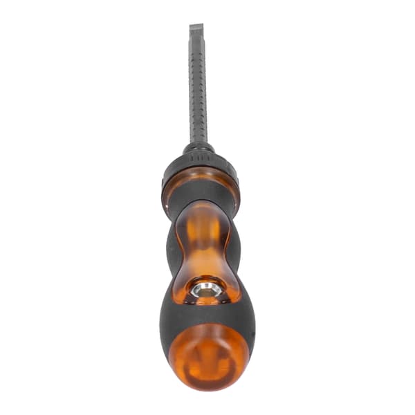 Screwdriver Ratchet Slotted Phillips Double-Ended Retractable Magnetic Screwdriver Fastening Tool