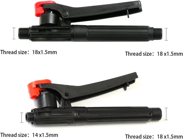 2-pack spray gun handle, garden pump sprayer parts compatible with most backpack sprayers [JUN]