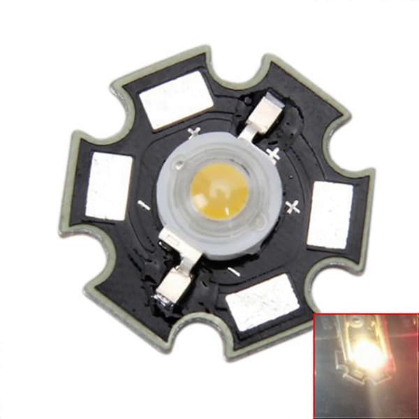 3w High Power Star LED Lamp (white) & 10w LED COB Chip Headlight Spotlight L