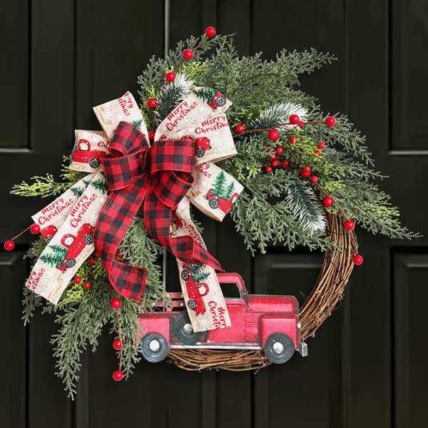 Julbåge Minibilkrans Trädgårdsdörr Blomkvist Berry De Red 35cm