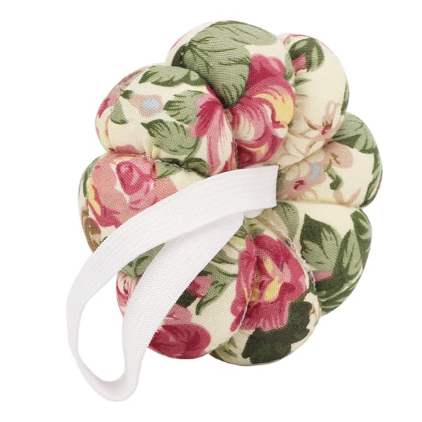 Wrist Pin Cushion Safe Comfortable Hands-Free High Efficiency Durable Pin Cushion for Beginners Student Mom Rose Garden