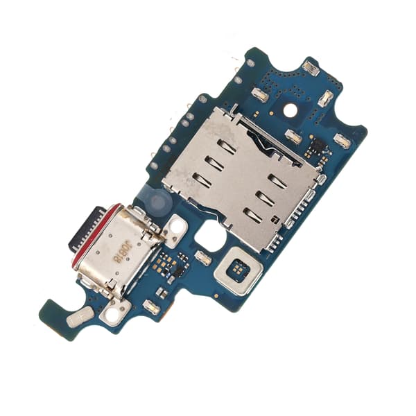 USB Charging Port Dock Connector Board for Samsung S21 5G G991B G991F with Tools
