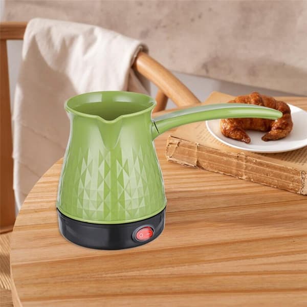 JINGDEHAO Electric Turkish Coffee Maker Manual Brewing Small Household Appliance EU Plug D