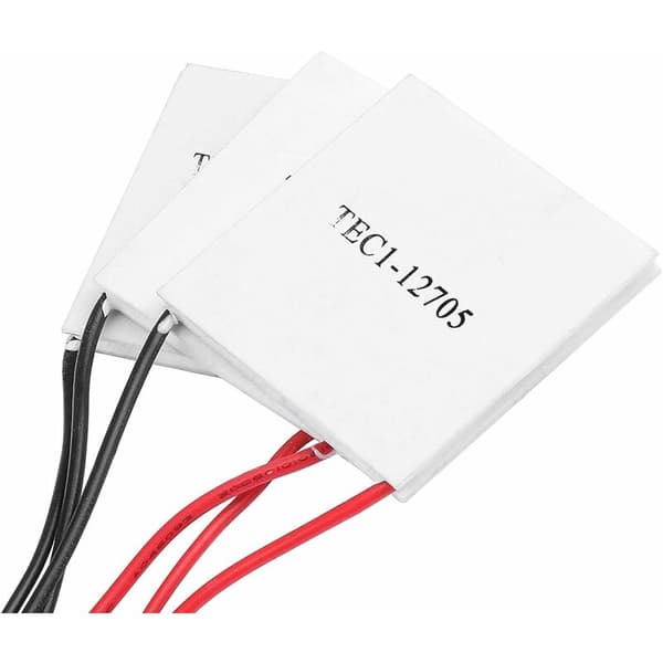 5-pak TEC1-12705 Termoelektrisk køleplade kølemodul 12V 45W