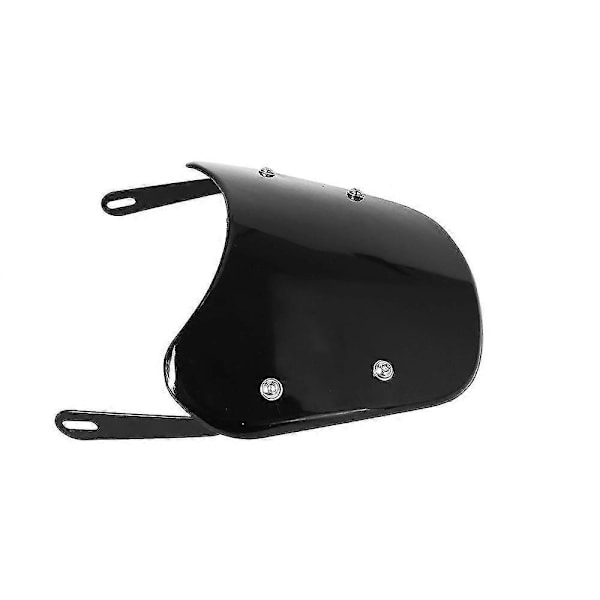 Motorcycle Windshield Retro Wind Deflector Windscreen Universal Modified Parts Cg125 Protective Plate Black