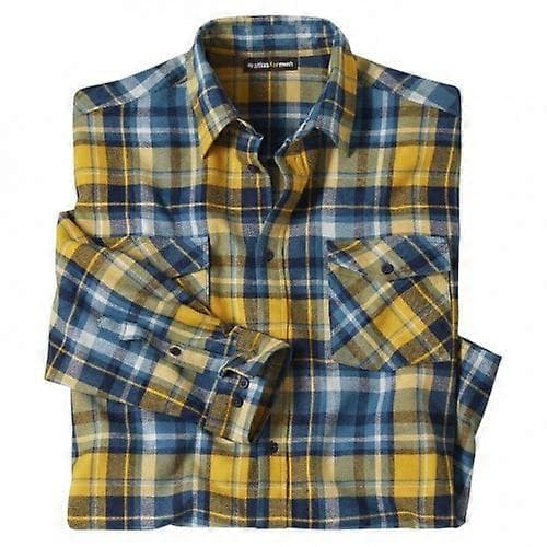 Atlas For Men Ternede flannelsskjorte til mænd