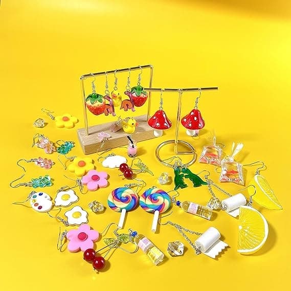 20 par mærkelige øreringe Sjove øreringe Gummy Bear Gummy - Perfet-FA11-