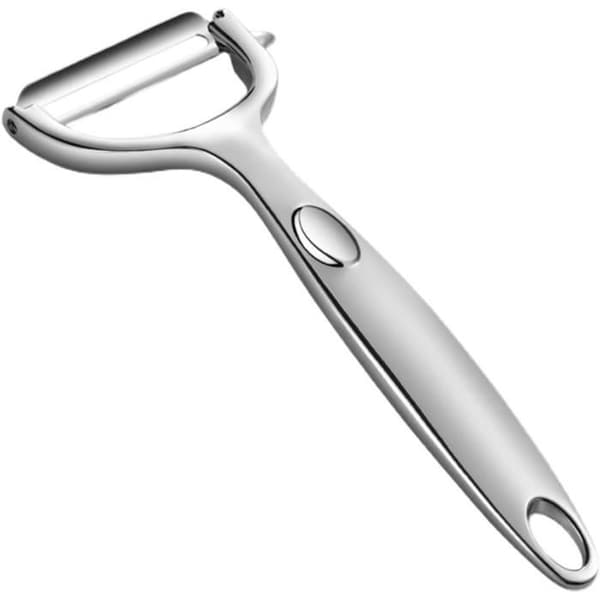 Grønnsaksskreller - Premium - Rustfritt Stål - Ergonomisk Håndtak - 2 Deler - Ultraskarp